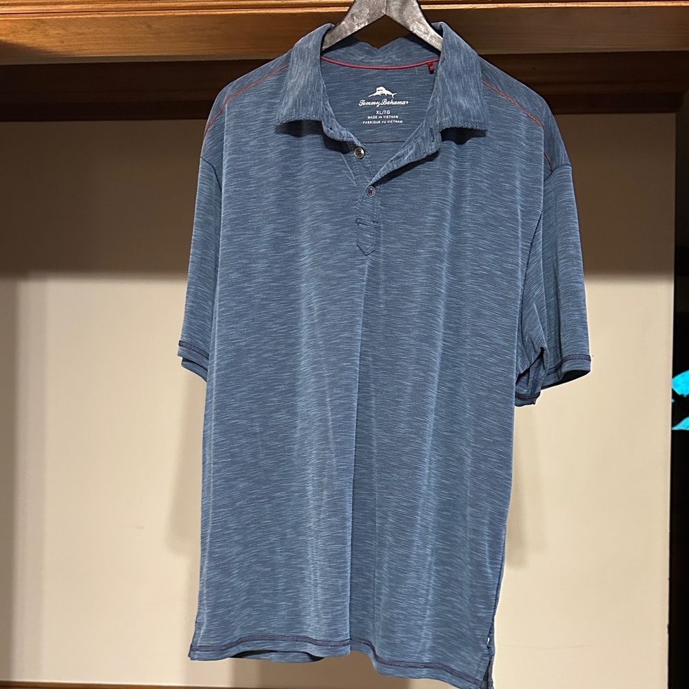 Tommy Bahama Slate Blue Polo Shirt for Men
